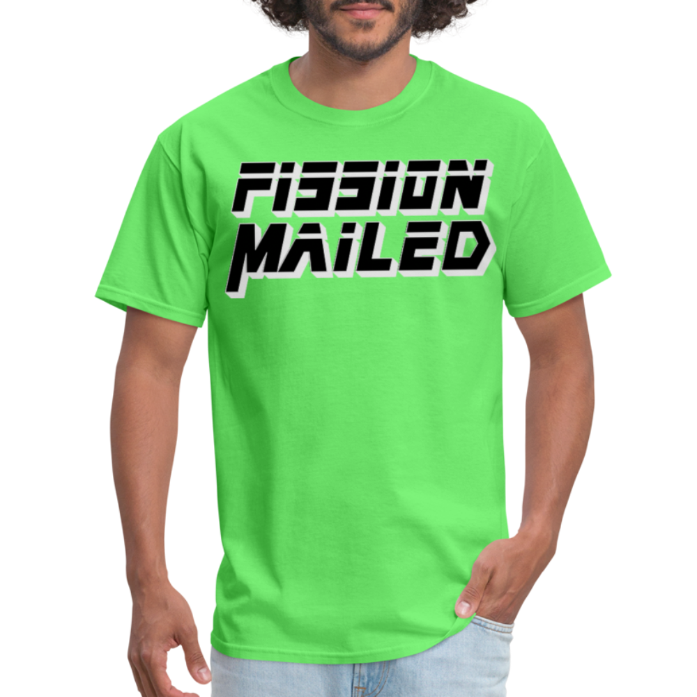 Fission Mailed Black & Gray Shadow Funny Videogame Quote & Meme Unisex Classic T-Shirt - kiwi