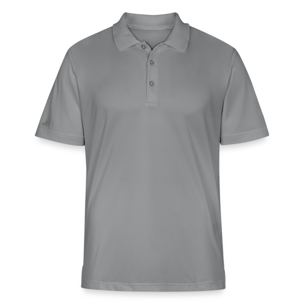 Customizable Adidas Performance Polo ADD YOUR OWN PHOTO, IMAGES, DESIGNS, QUOTES AND MORE - slate