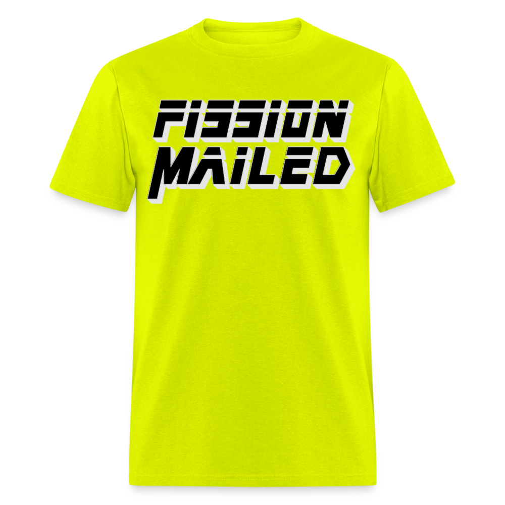 Fission Mailed Black & Gray Shadow Funny Videogame Quote & Meme Unisex Classic T-Shirt - safety green