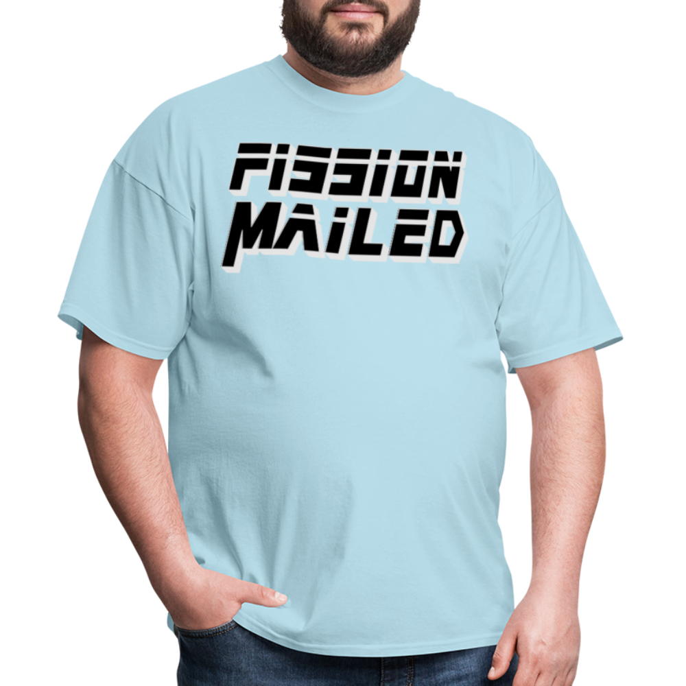 Fission Mailed Black & Gray Shadow Funny Videogame Quote & Meme Unisex Classic T-Shirt - powder blue