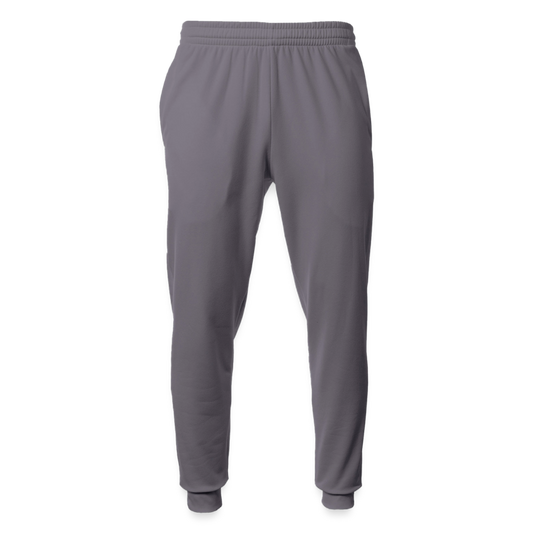 Customizable A4 Men's Sprint Tech Fleece Jogger ADD YOUR OWN PHOTO, IMAGES, DESIGNS, QUOTES AND MORE - graphite grey