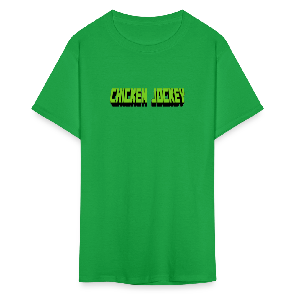 Chicken Jockey Green Unisex Classic T-Shirt - bright green