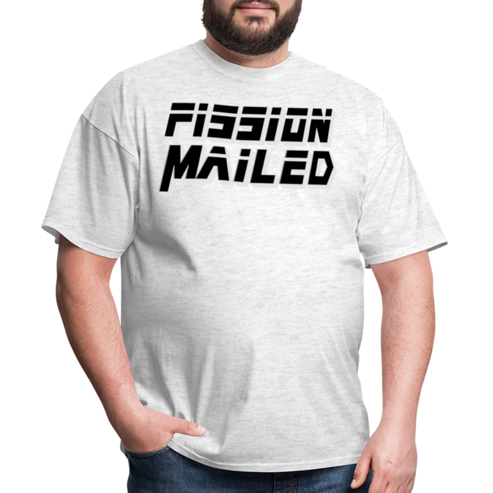 Fission Mailed Black & Gray Shadow Funny Videogame Quote & Meme Unisex Classic T-Shirt - light heather gray