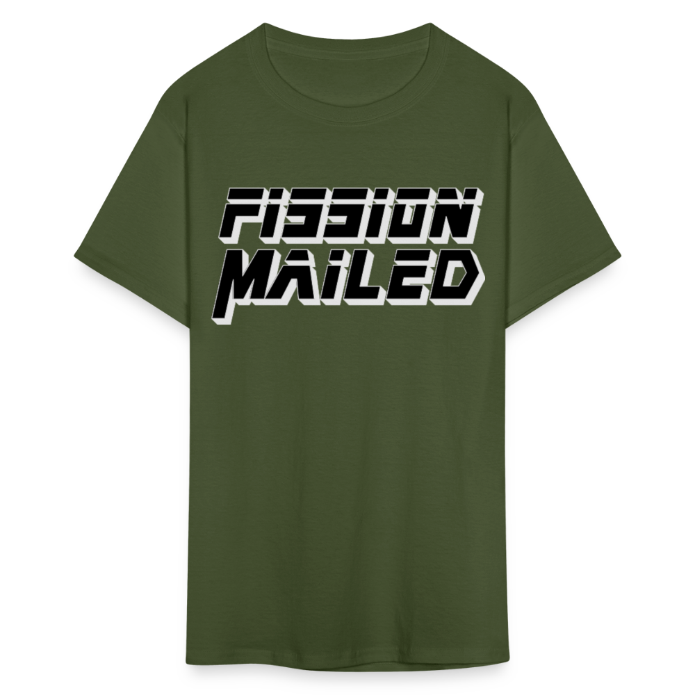 Fission Mailed Black & Gray Shadow Funny Videogame Quote & Meme Unisex Classic T-Shirt - military green