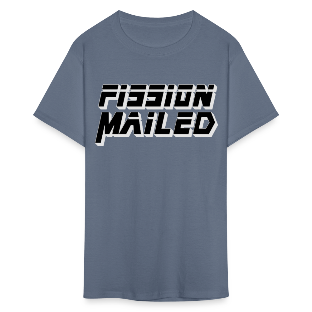 Fission Mailed Black & Gray Shadow Funny Videogame Quote & Meme Unisex Classic T-Shirt - denim