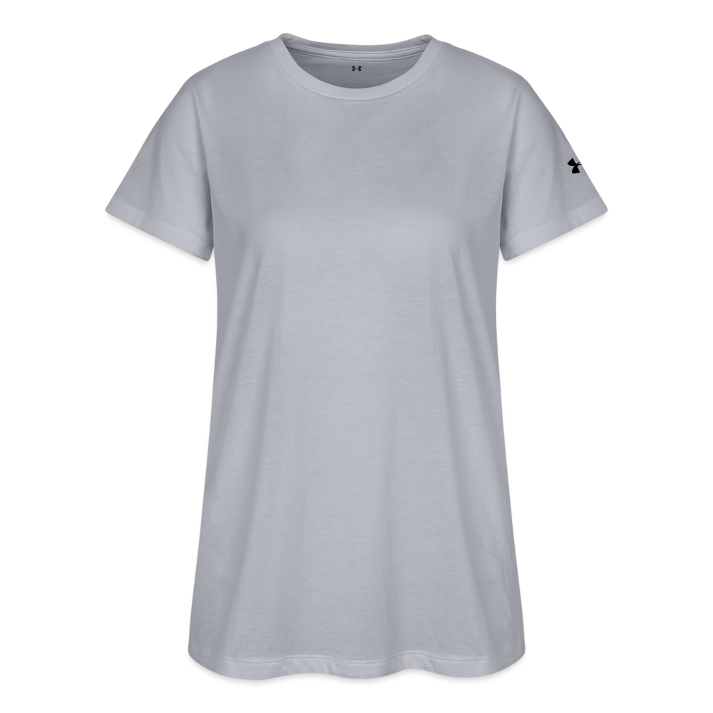 Customizable Under Armour Women's Athletic 2.0 T-Shirt ADD YOUR OWN PHOTO, IMAGES, DESIGNS, QUOTES AND MORE - gray