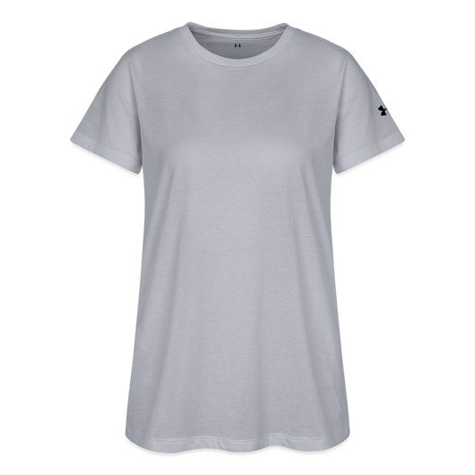 Customizable Under Armour Women's Athletic 2.0 T-Shirt ADD YOUR OWN PHOTO, IMAGES, DESIGNS, QUOTES AND MORE - gray