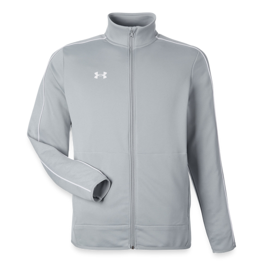 Customizable Under Armour Men's Command Full Zip 2.0 ADD YOUR OWN PHOTO, IMAGES, DESIGNS, QUOTES AND MORE - light gray