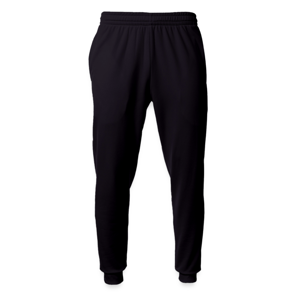 Customizable A4 Men's Sprint Tech Fleece Jogger ADD YOUR OWN PHOTO, IMAGES, DESIGNS, QUOTES AND MORE - black