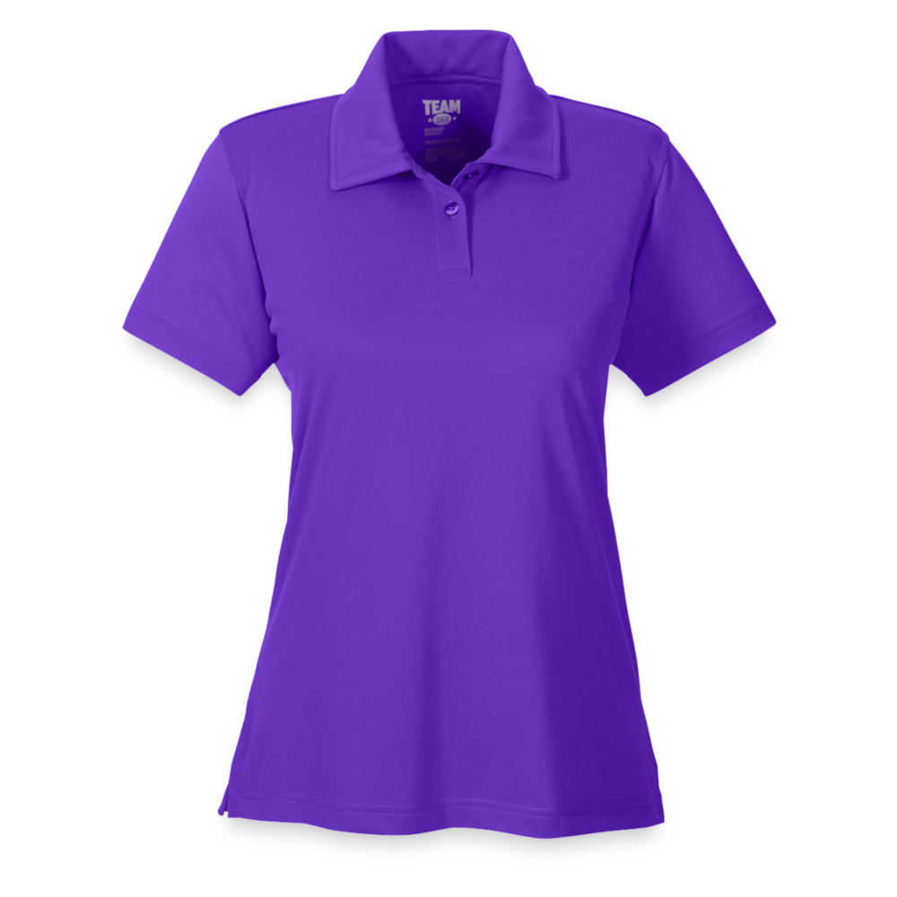 Customizable Ladies' Command Snag Protection Polo ADD YOUR OWN PHOTO, IMAGES, DESIGNS, QUOTES AND MORE - purple