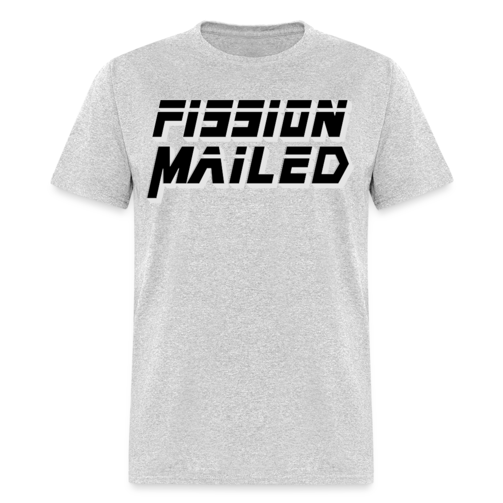 Fission Mailed Black & Gray Shadow Funny Videogame Quote & Meme Unisex Classic T-Shirt - heather gray