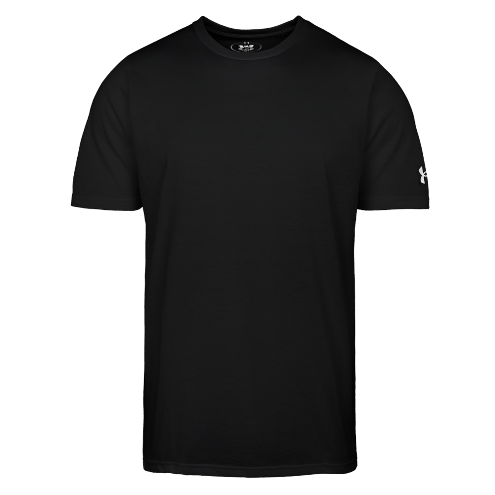 Customizable Under Armour Men's Athletic 2.0 T-Shirt ADD YOUR OWN PHOTO, IMAGES, DESIGNS, QUOTES AND MORE - black