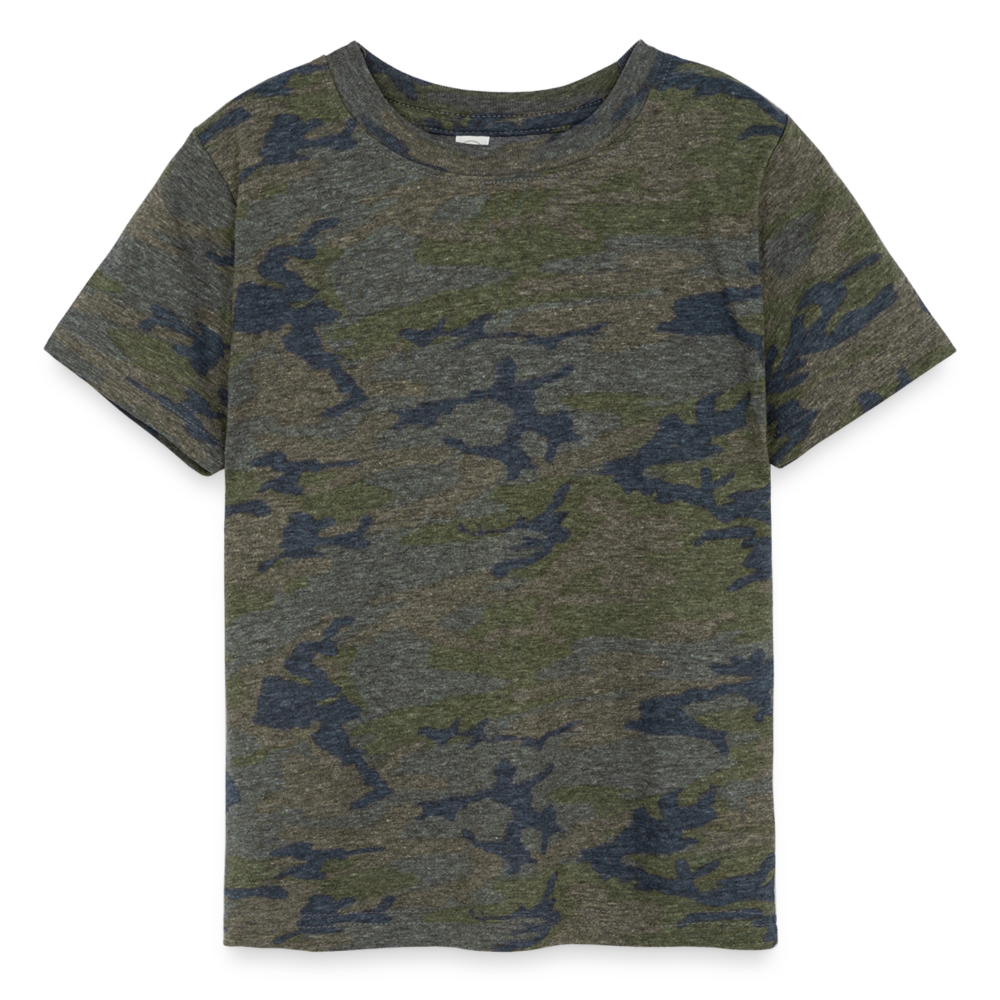 Customizable Toddler Fine Jersey T-Shirt ADD YOUR OWN PHOTO, IMAGES, DESIGNS, QUOTES AND MORE - vintage Camo