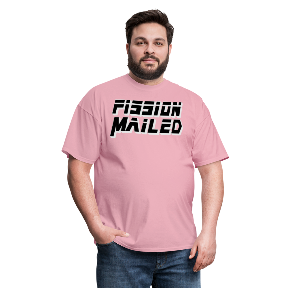 Fission Mailed Black & Gray Shadow Funny Videogame Quote & Meme Unisex Classic T-Shirt - pink