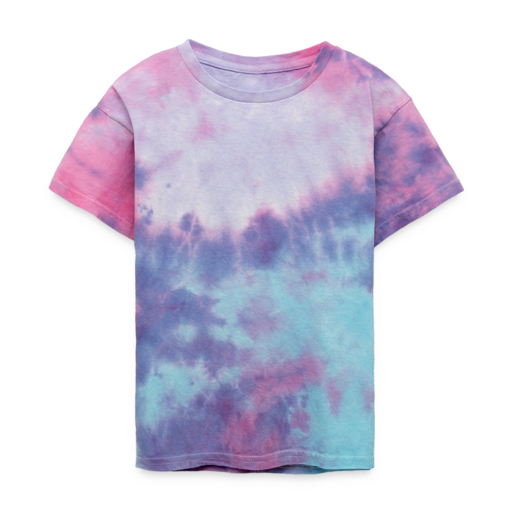 Customizable Kid's Tie Dye T-Shirt ADD YOUR OWN PHOTO, IMAGES, DESIGNS, QUOTES AND MORE - cotton candy