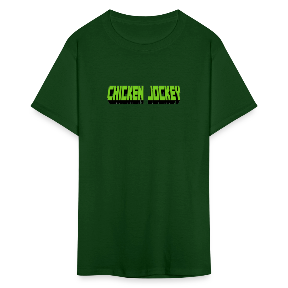 Chicken Jockey Green Unisex Classic T-Shirt - forest green