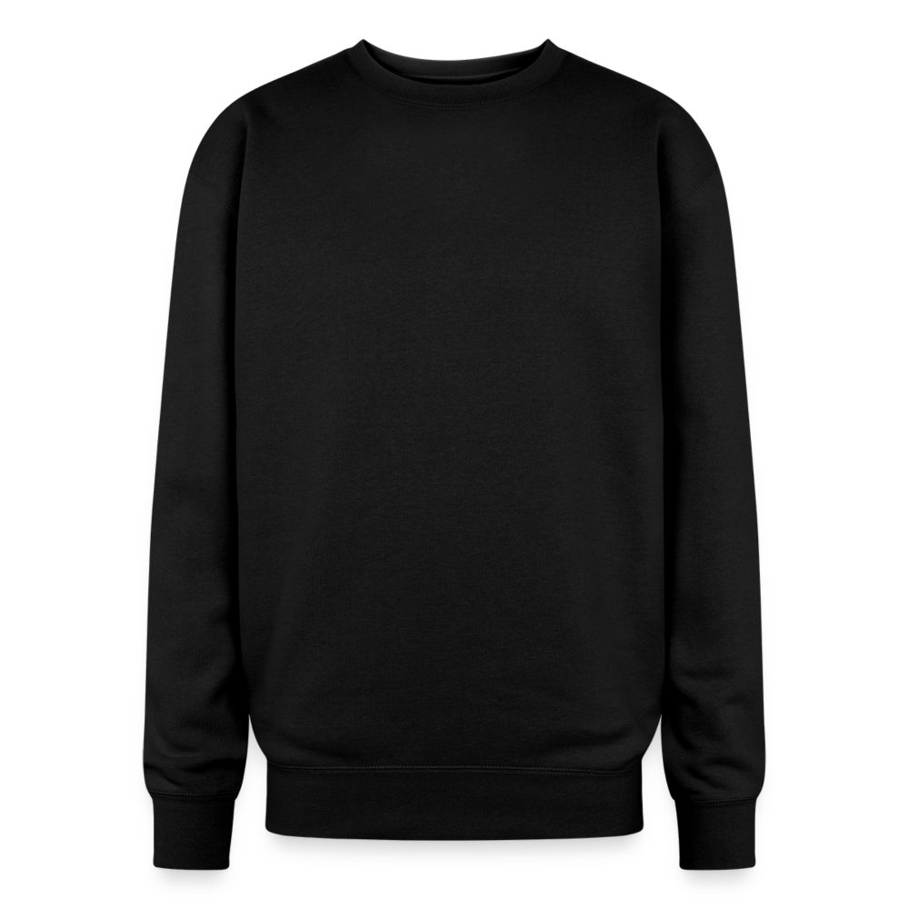 Customizable Oversized Crewneck Sweatshirt ADD YOUR OWN PHOTO, IMAGES, DESIGNS, QUOTES AND MORE - black