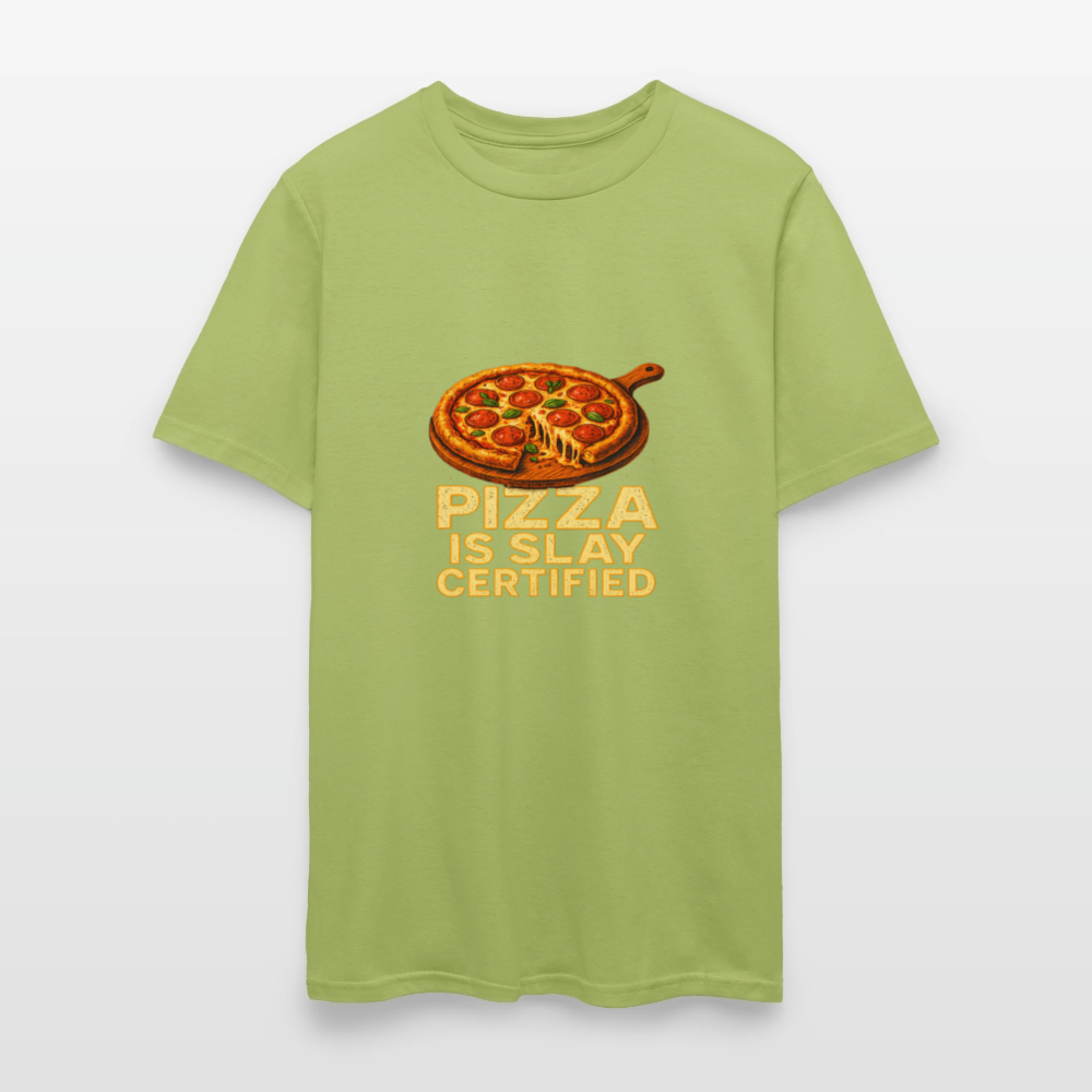 Pizza Is Slay Certified Funny Meme Gift for Pizza Lovers Unisex Classic T-Shirt - kiwi