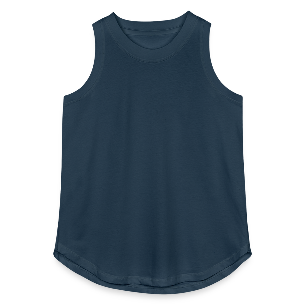 Customizable Women's Relaxed Tank Top ADD YOUR OWN PHOTO, IMAGES, DESIGNS, QUOTES AND MORE - denim