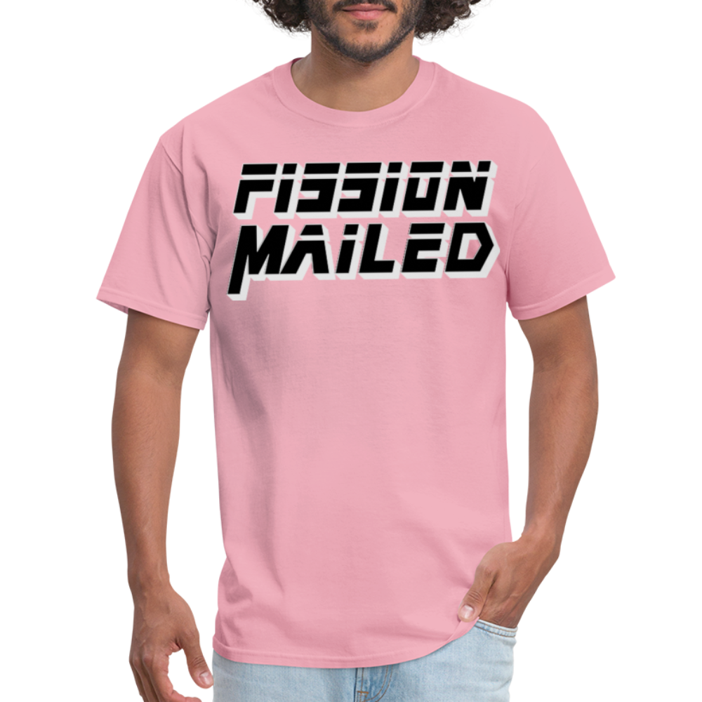 Fission Mailed Black & Gray Shadow Funny Videogame Quote & Meme Unisex Classic T-Shirt - pink