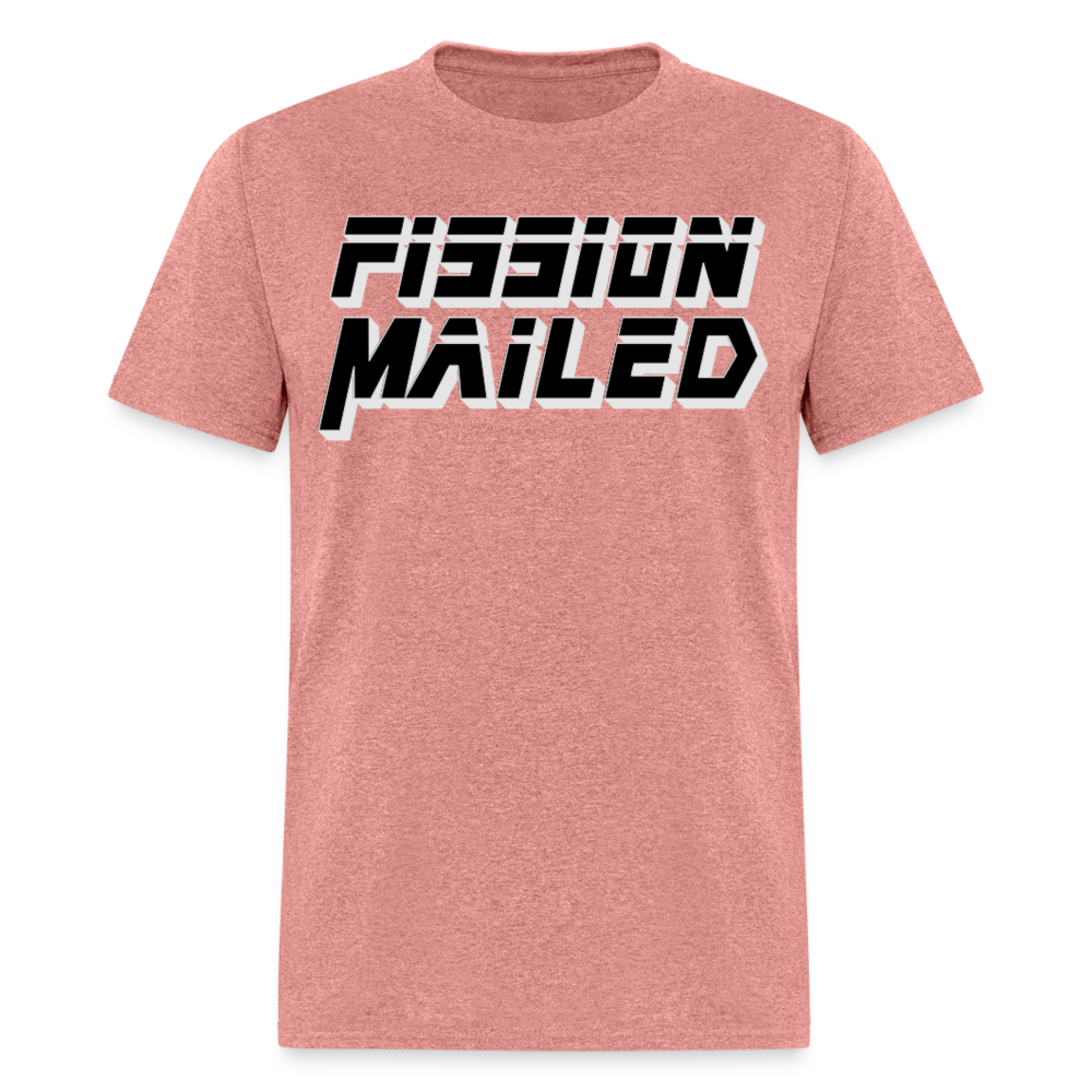 Fission Mailed Black & Gray Shadow Funny Videogame Quote & Meme Unisex Classic T-Shirt - heather mauve