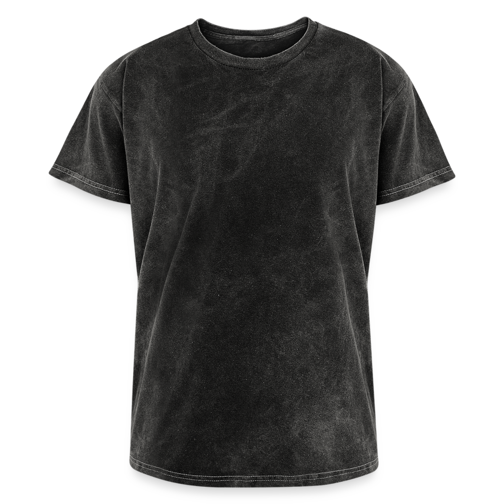 Customizable Mineral Wash T-shirt ADD YOUR OWN PHOTO, IMAGES, DESIGNS, QUOTES AND MORE - mineral black