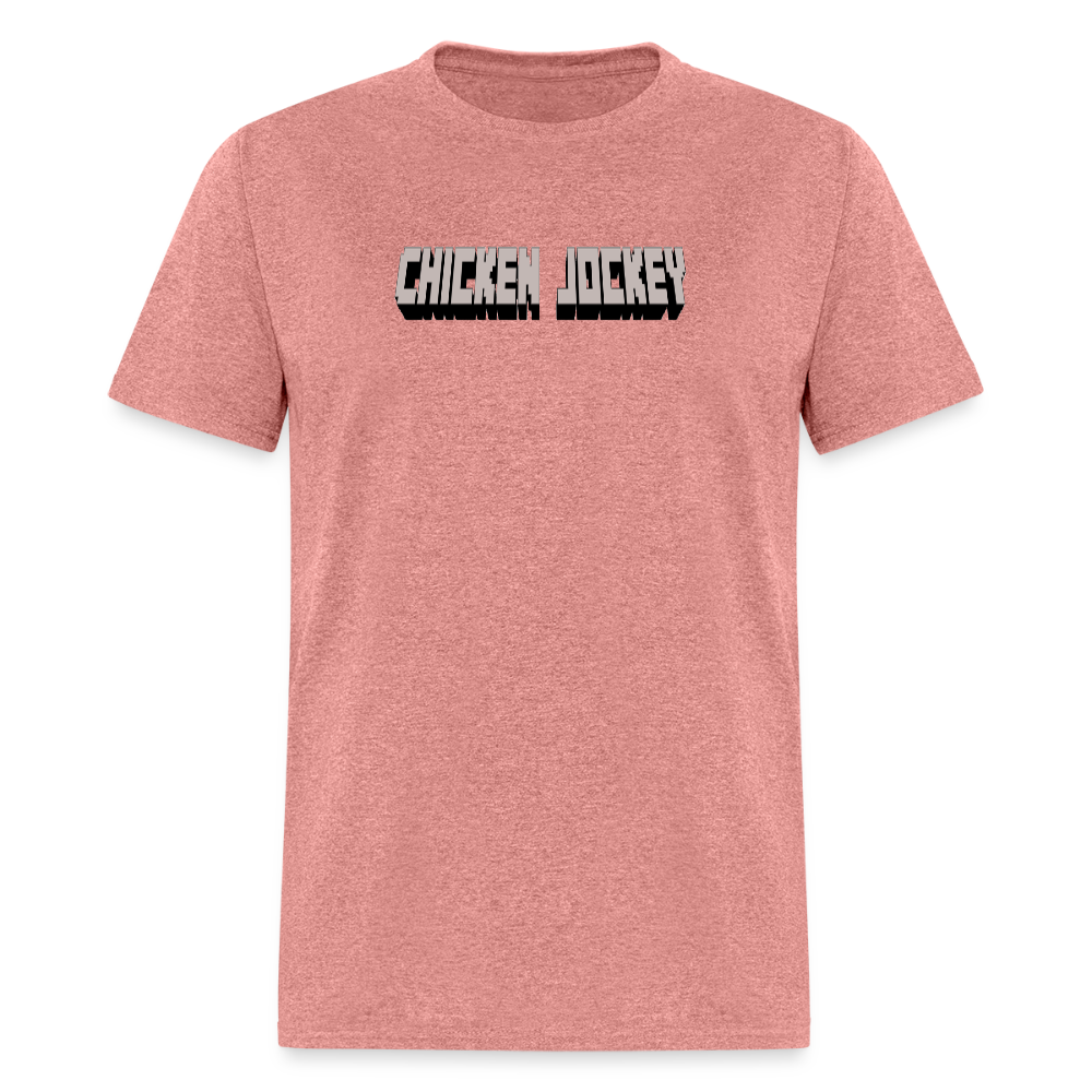Chicken Jockey Gray Unisex Classic T-Shirt - heather mauve