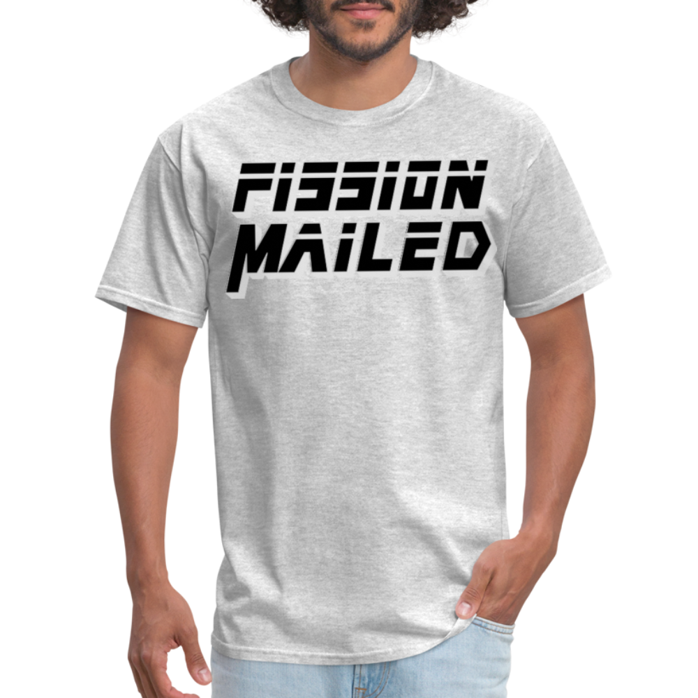 Fission Mailed Black & Gray Shadow Funny Videogame Quote & Meme Unisex Classic T-Shirt - heather gray