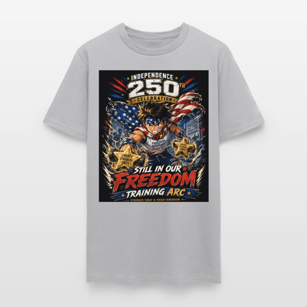Patriotic T Shirt for July 4th Fans: Anime Hero Graphic - rock