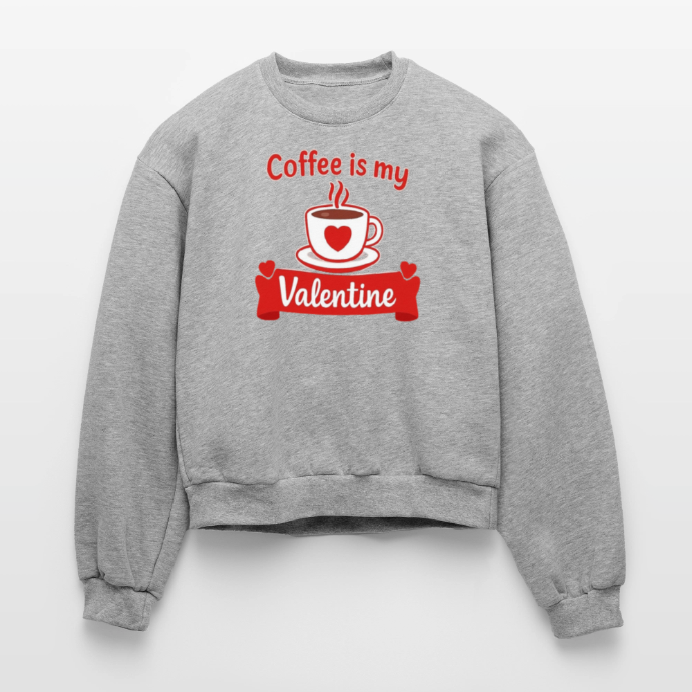 Women's Fleece Crewneck Sweatshirt - heather grey