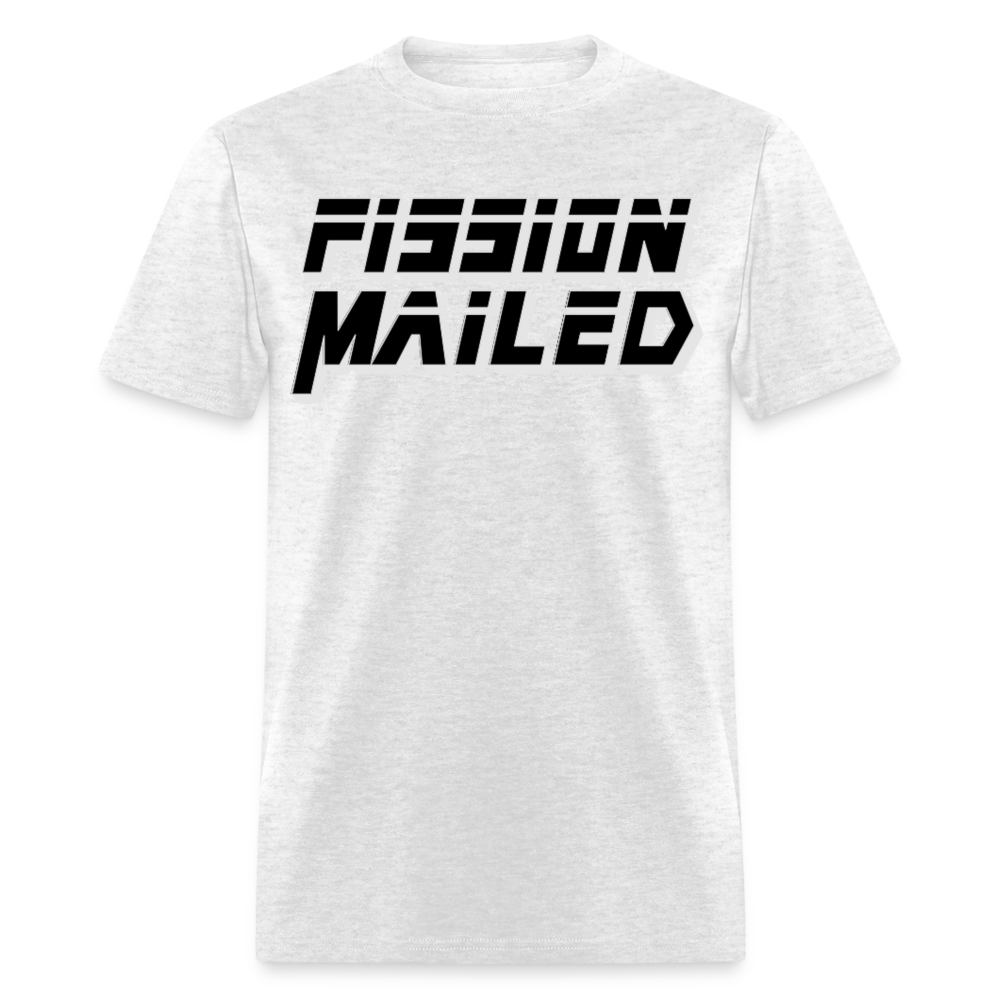 Fission Mailed Black & Gray Shadow Funny Videogame Quote & Meme Unisex Classic T-Shirt - light heather gray