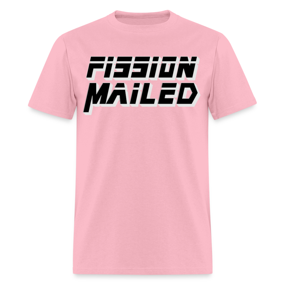 Fission Mailed Black & Gray Shadow Funny Videogame Quote & Meme Unisex Classic T-Shirt - pink