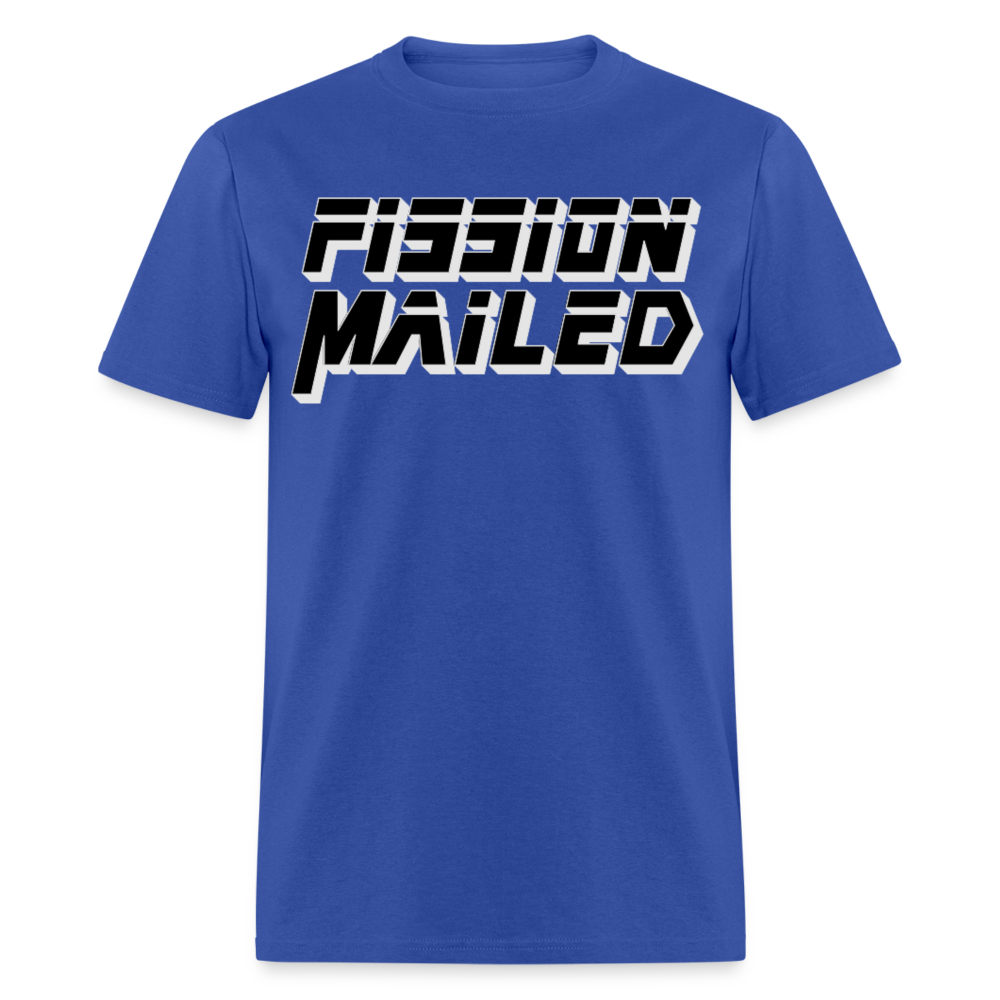 Fission Mailed Black & Gray Shadow Funny Videogame Quote & Meme Unisex Classic T-Shirt - royal blue