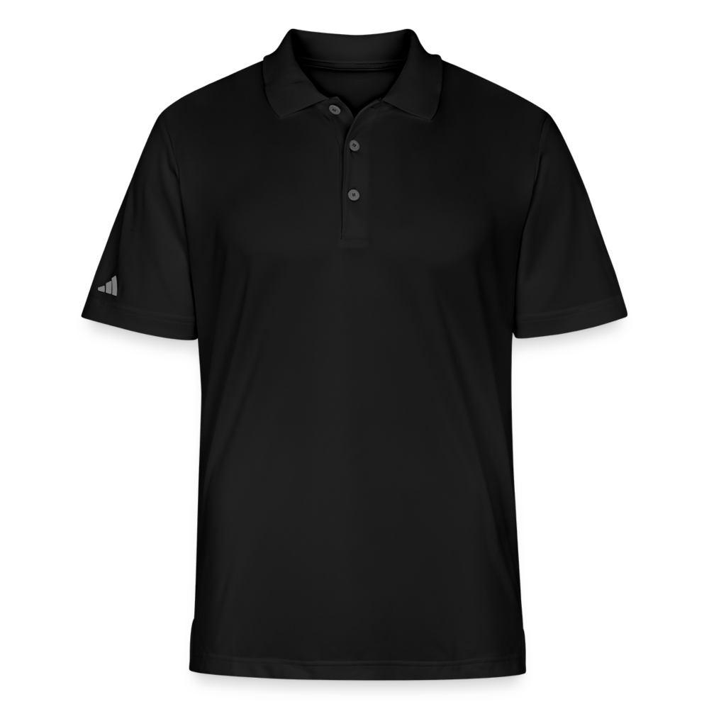 Customizable Adidas Performance Polo ADD YOUR OWN PHOTO, IMAGES, DESIGNS, QUOTES AND MORE - black