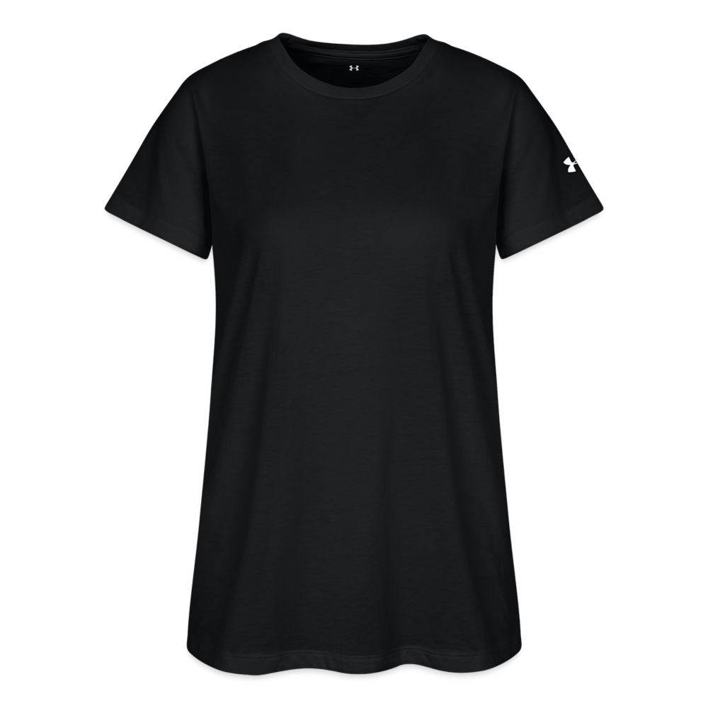 Customizable Under Armour Women's Athletic 2.0 T-Shirt ADD YOUR OWN PHOTO, IMAGES, DESIGNS, QUOTES AND MORE - black