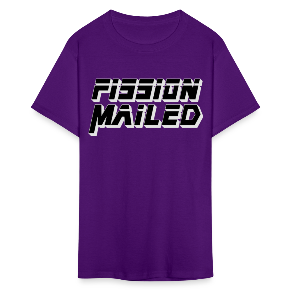 Fission Mailed Black & Gray Shadow Funny Videogame Quote & Meme Unisex Classic T-Shirt - purple