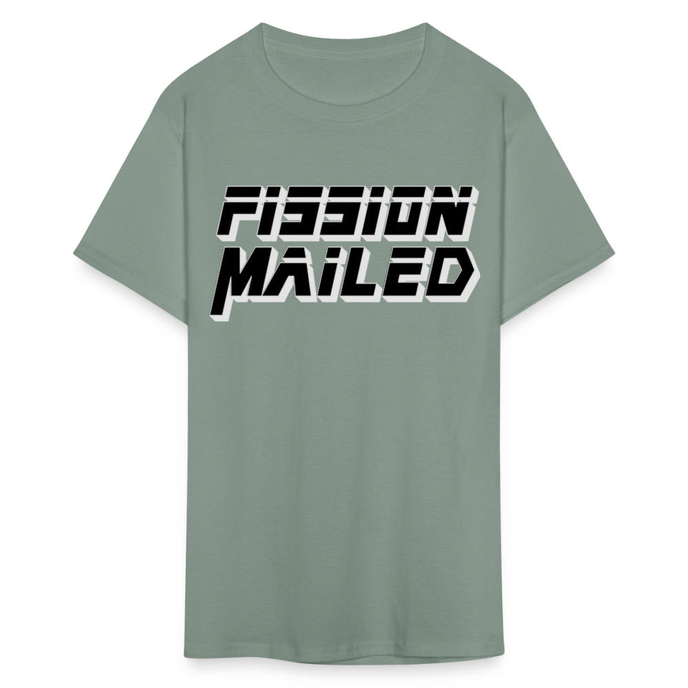 Fission Mailed Black & Gray Shadow Funny Videogame Quote & Meme Unisex Classic T-Shirt - sage