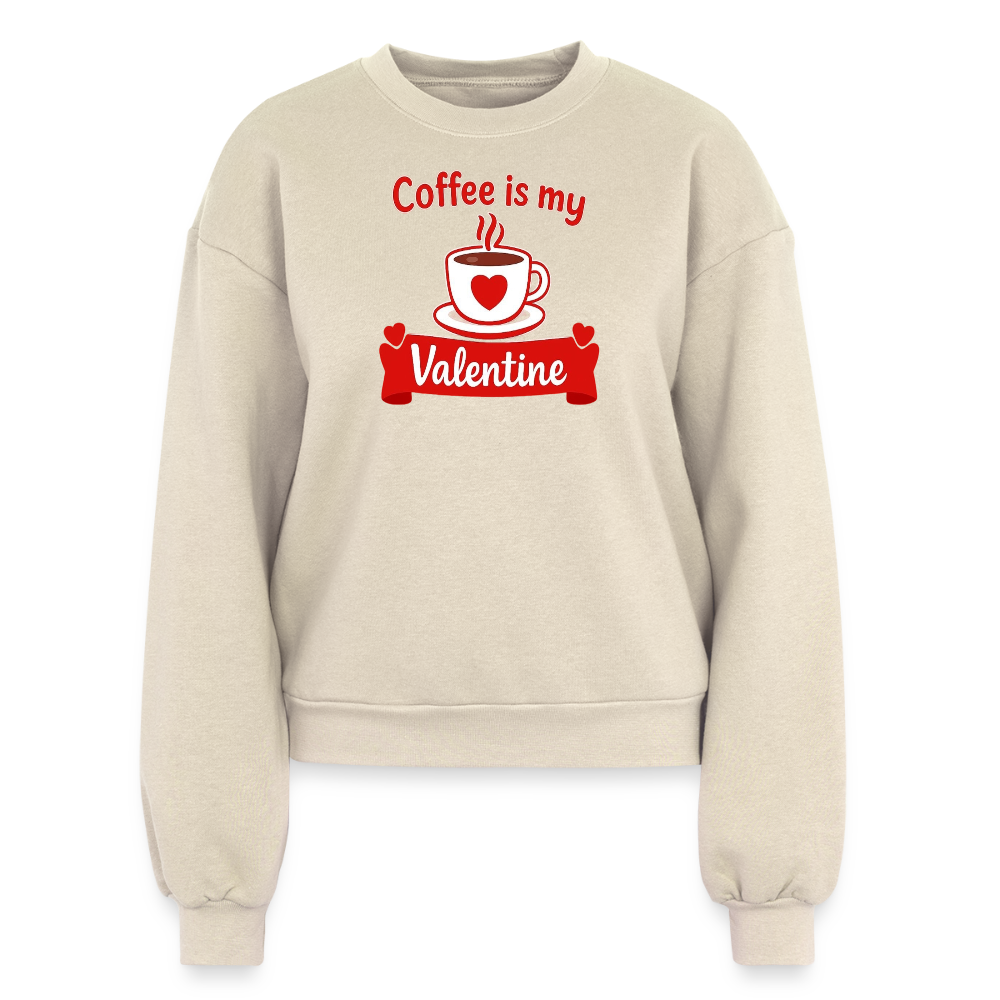 Women's Fleece Crewneck Sweatshirt - natural