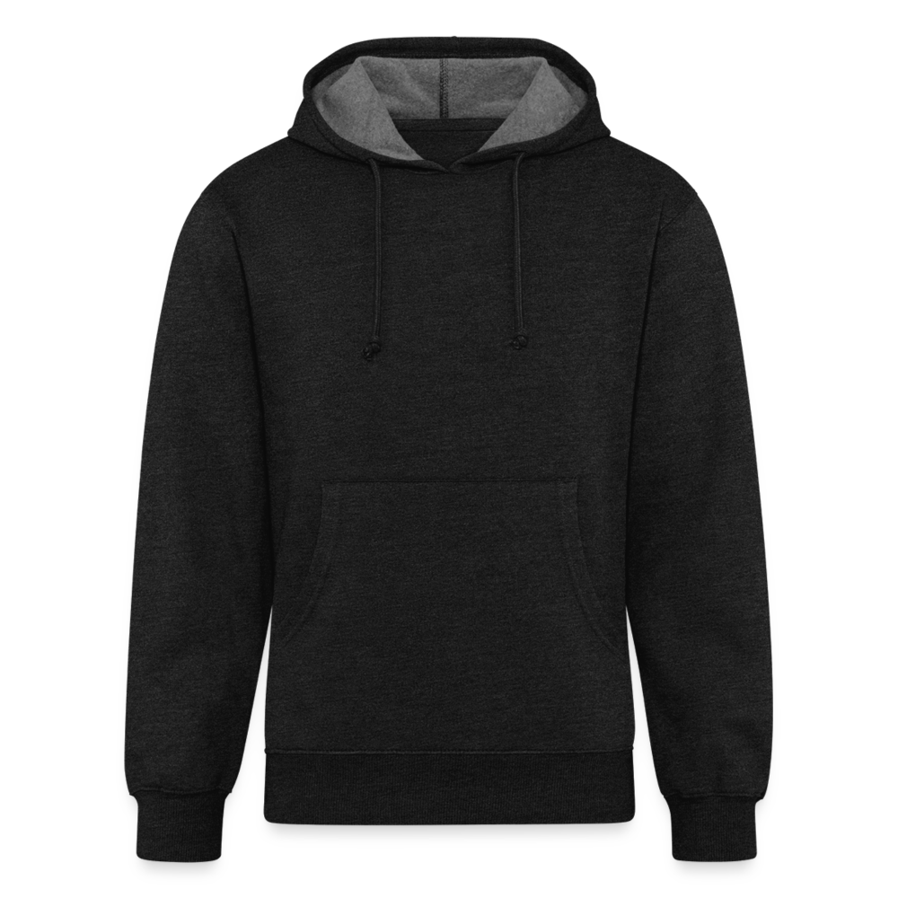 Customizable Unisex Organic Hoodie ADD YOUR OWN PHOTO, IMAGES, DESIGNS, QUOTES AND MORE - charcoal grey