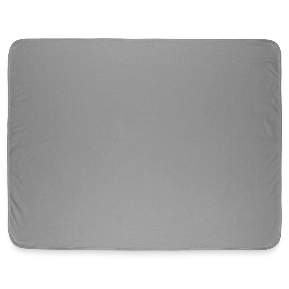 Custom Photo Fleece Blanket – Personalized Cozy Throw with Your Images, Quotes & Designs - gray