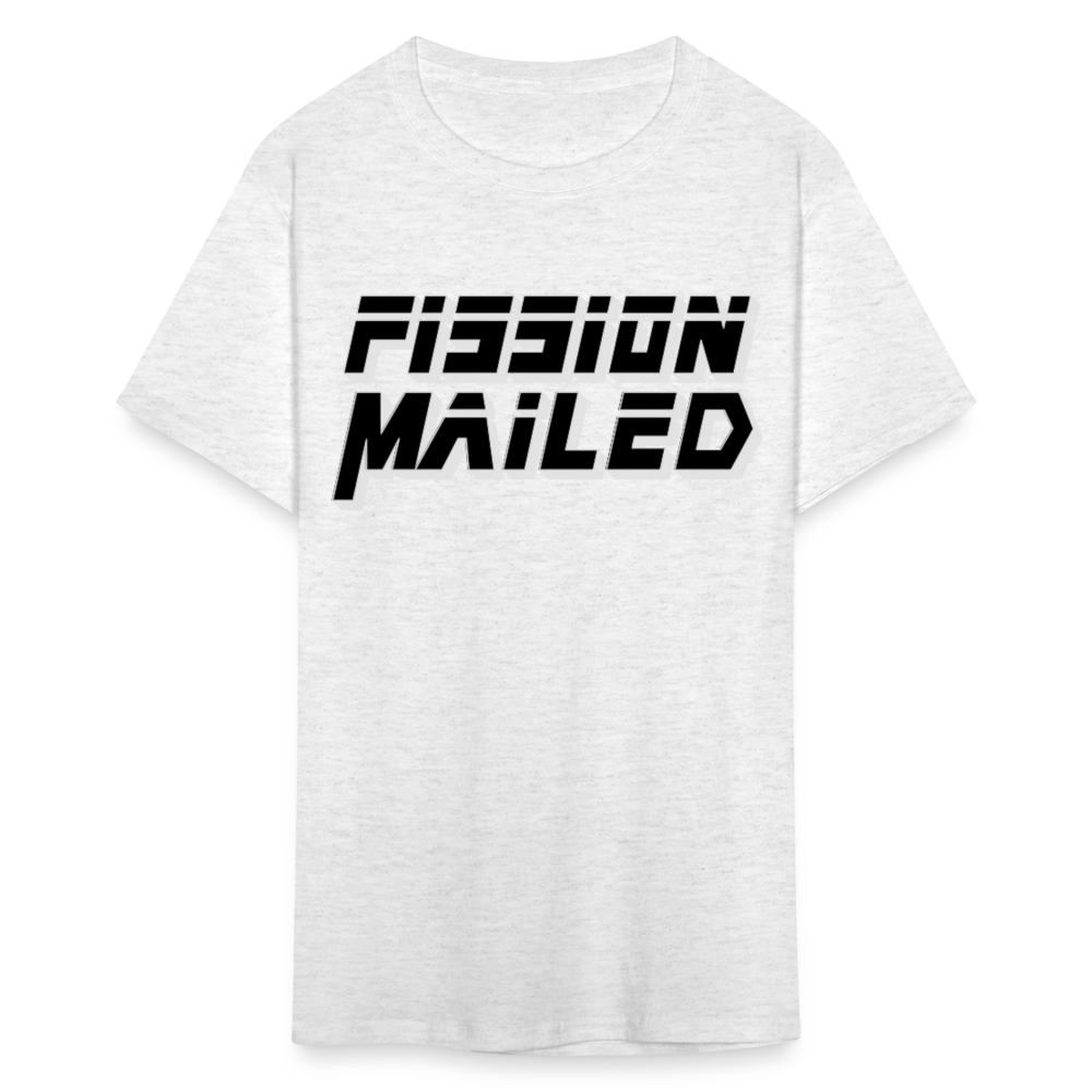 Fission Mailed Black & Gray Shadow Funny Videogame Quote & Meme Unisex Classic T-Shirt - light heather gray