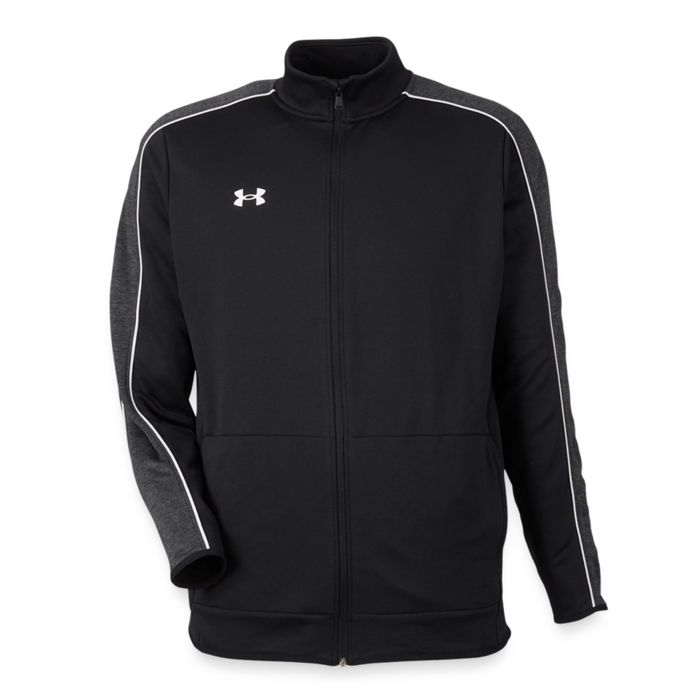 Customizable Under Armour Men's Command Full Zip 2.0 ADD YOUR OWN PHOTO, IMAGES, DESIGNS, QUOTES AND MORE - black/white