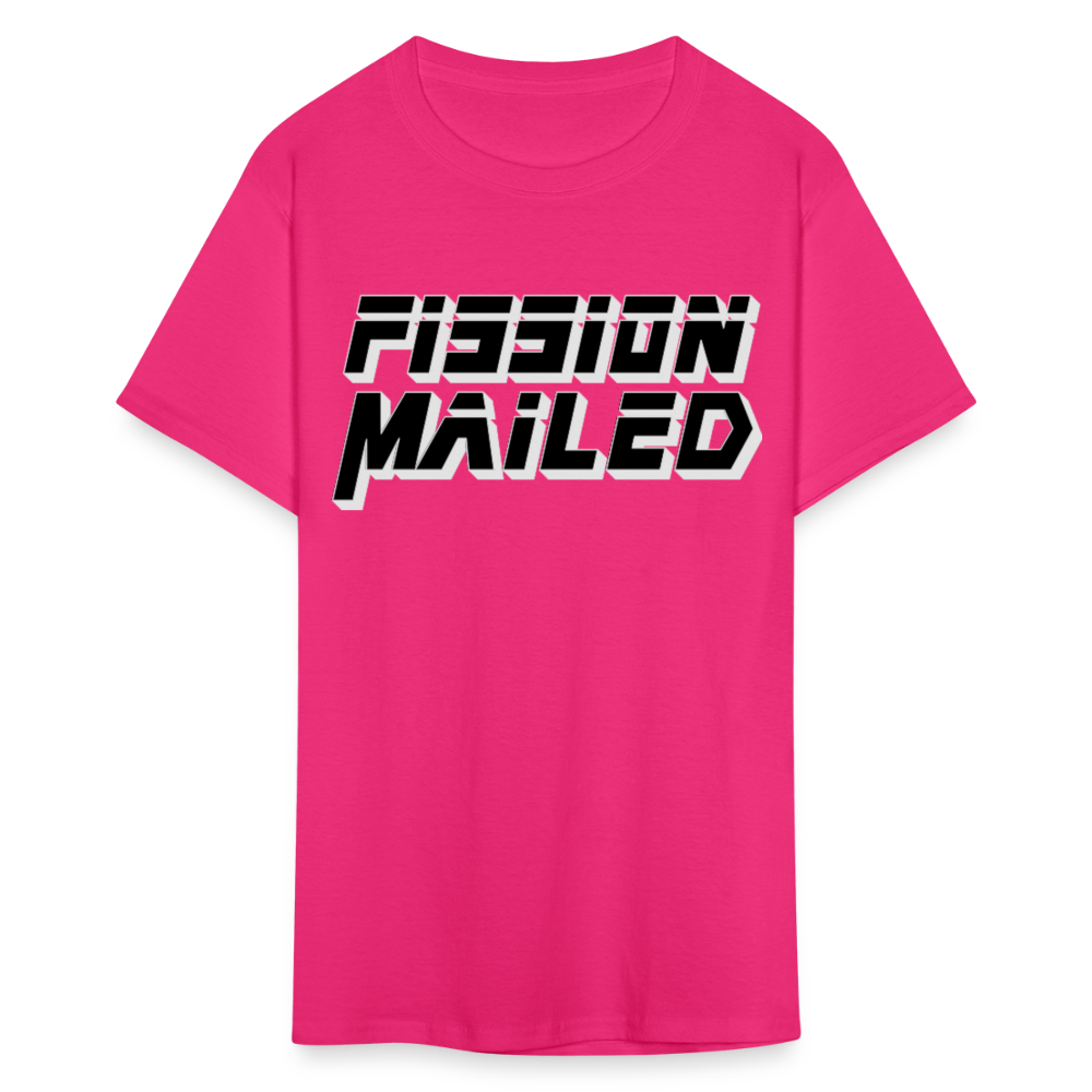 Fission Mailed Black & Gray Shadow Funny Videogame Quote & Meme Unisex Classic T-Shirt - fuchsia