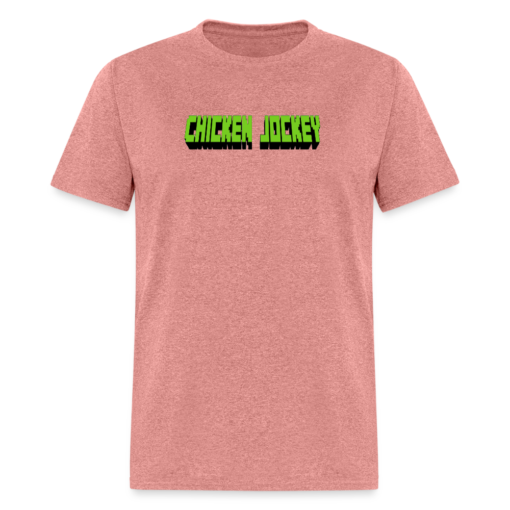 Chicken Jockey Green Unisex Classic T-Shirt - heather mauve
