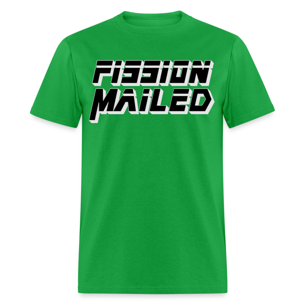 Fission Mailed Black & Gray Shadow Funny Videogame Quote & Meme Unisex Classic T-Shirt - bright green