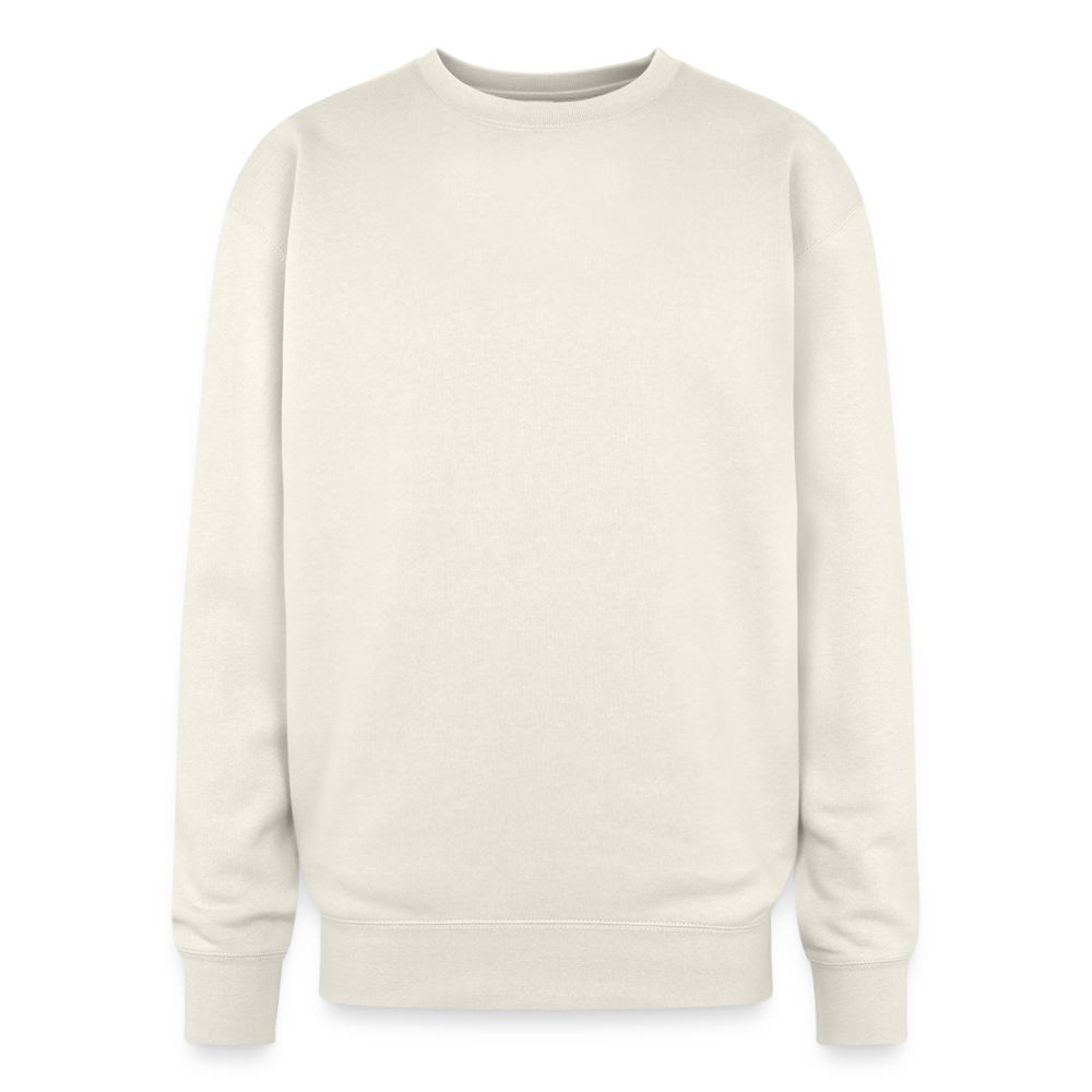 Customizable Oversized Crewneck Sweatshirt ADD YOUR OWN PHOTO, IMAGES, DESIGNS, QUOTES AND MORE - ivory