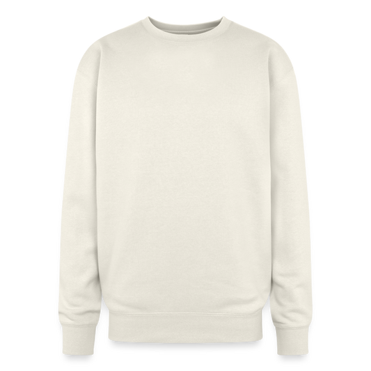 Customizable Oversized Crewneck Sweatshirt ADD YOUR OWN PHOTO, IMAGES, DESIGNS, QUOTES AND MORE - ivory