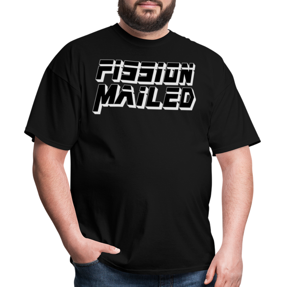 Fission Mailed Black & Gray Shadow Funny Videogame Quote & Meme Unisex Classic T-Shirt - black