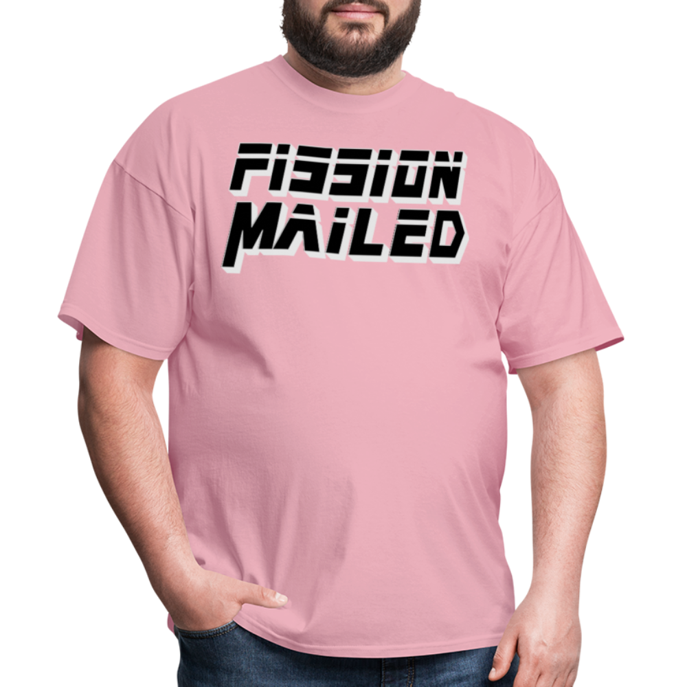 Fission Mailed Black & Gray Shadow Funny Videogame Quote & Meme Unisex Classic T-Shirt - pink