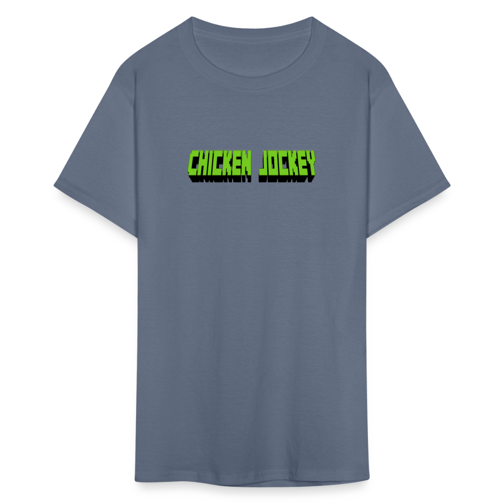 Chicken Jockey Green Unisex Classic T-Shirt - denim